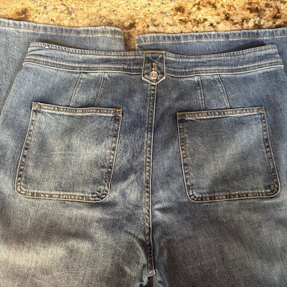 Pilcro Mid-Rise Column Jeans (by Anthropologie) Size 31 EUC - Picture 8 of 16